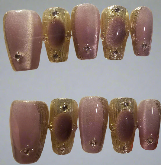 Gold and Purple - Whimsy's World LLC