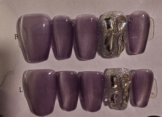 Lavender Cats Eye - Whimsy's World LLC