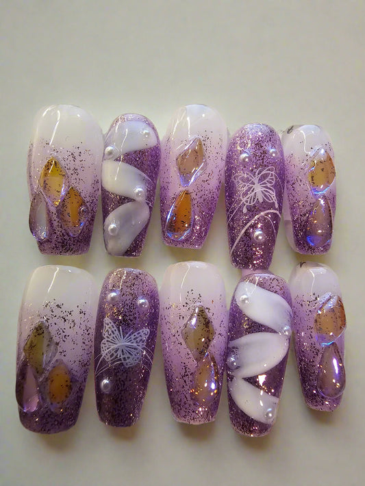 Purple wrap - Whimsy's World LLC