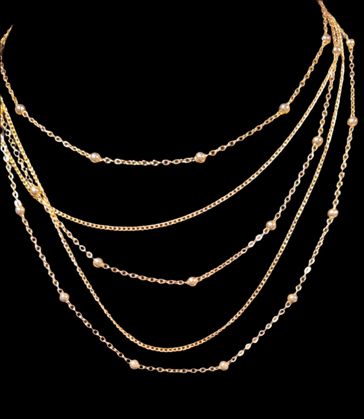 Multi-Layer Chain Necklace - Whimsy's World LLC