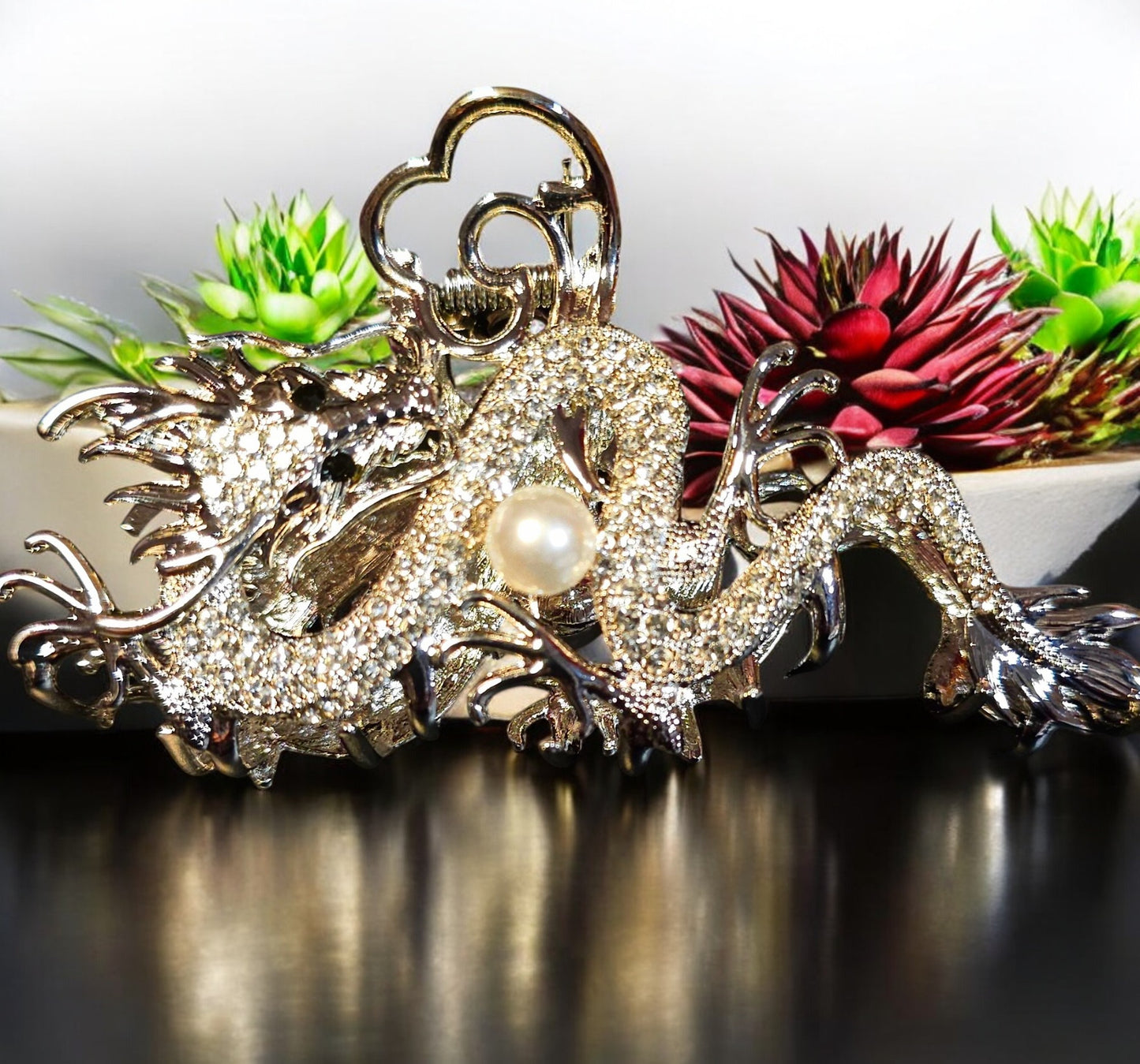 Dragon Hair Clip - Whimsy's World LLC