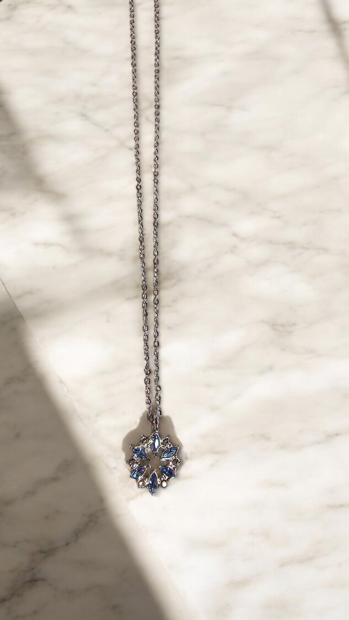 Blue snowflake - Whimsy's World LLC