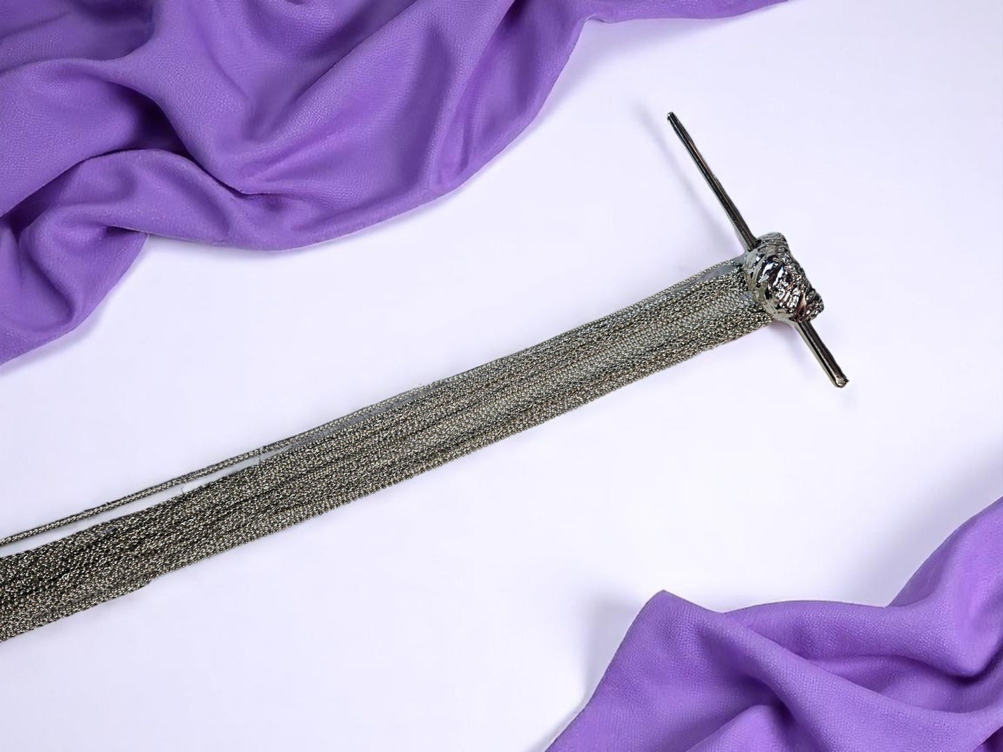 LONG CHAIN HAIR WRAP ACCESSORY
