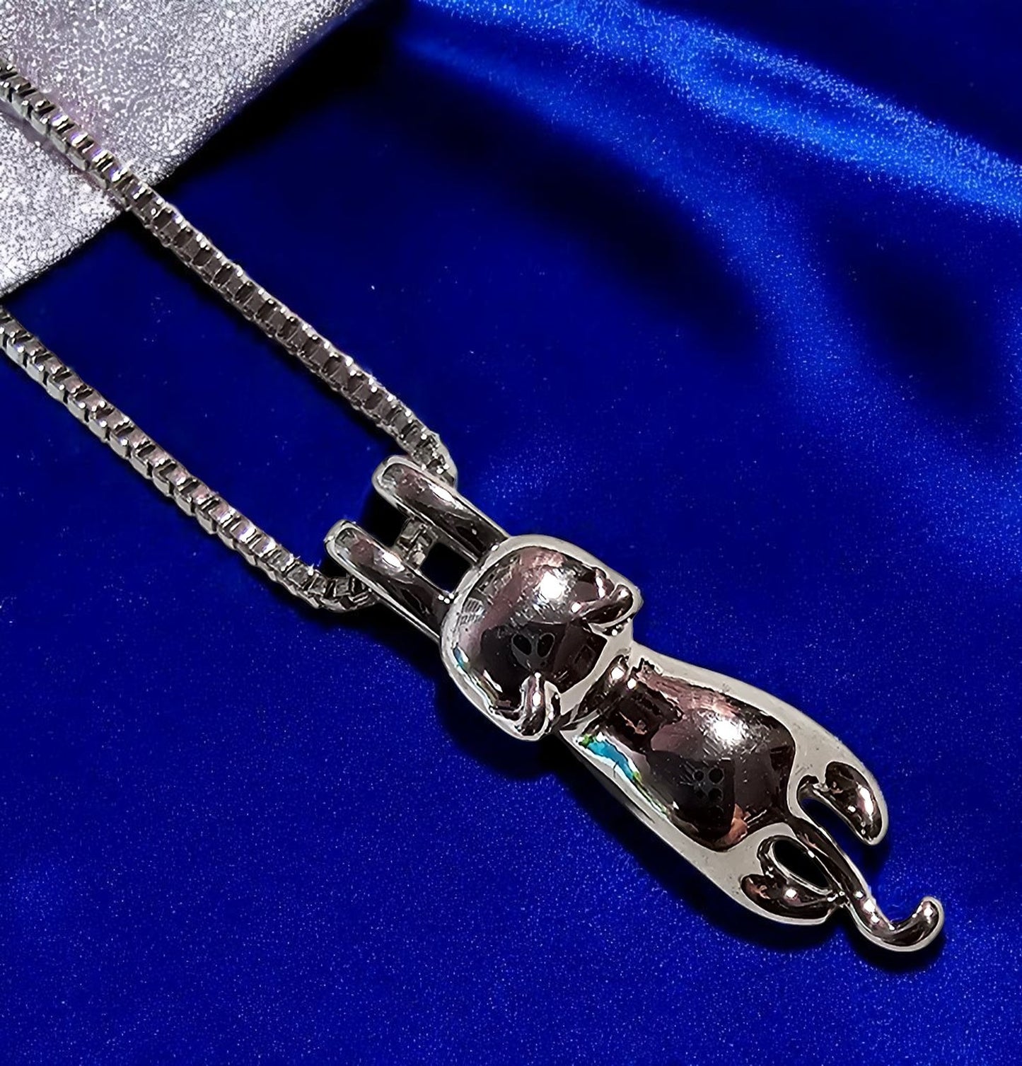925 SILVER KITTY NECKLACE