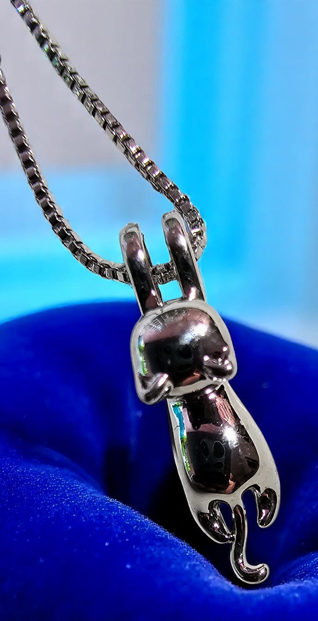 925 SILVER KITTY NECKLACE