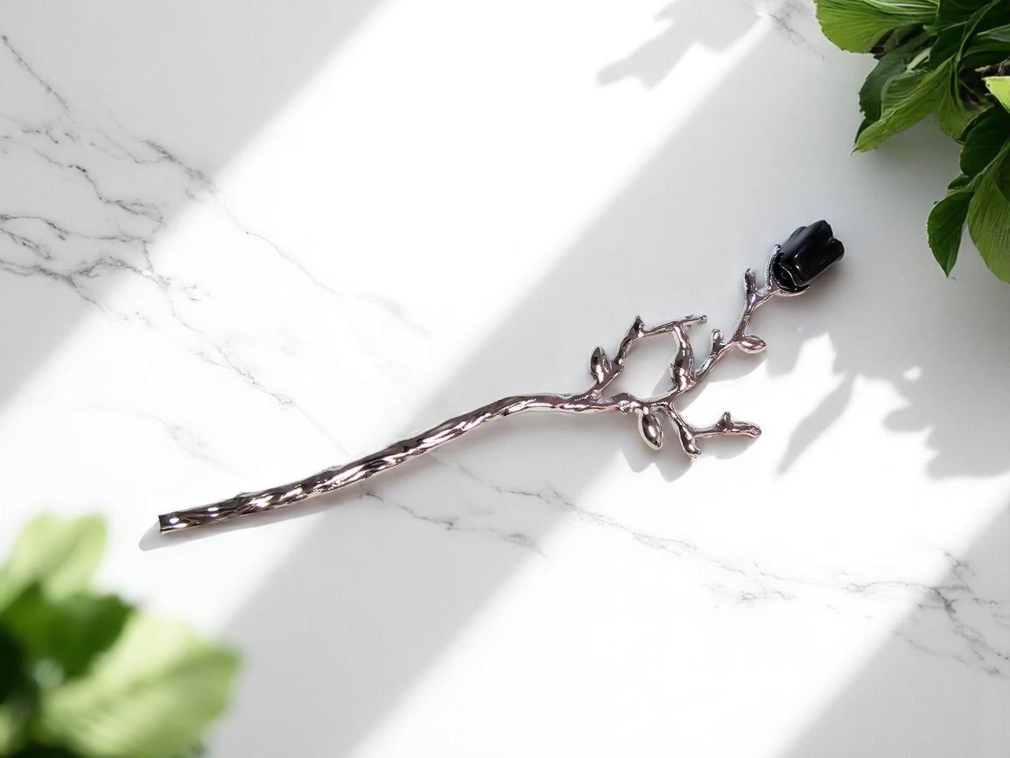 DOUBLE ROSE HAIRPINS