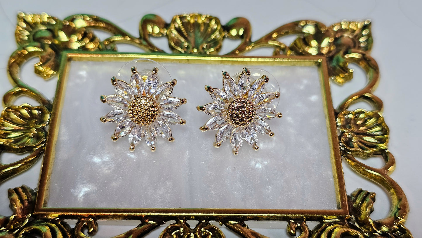 SUNFLOWER EARRRINGS