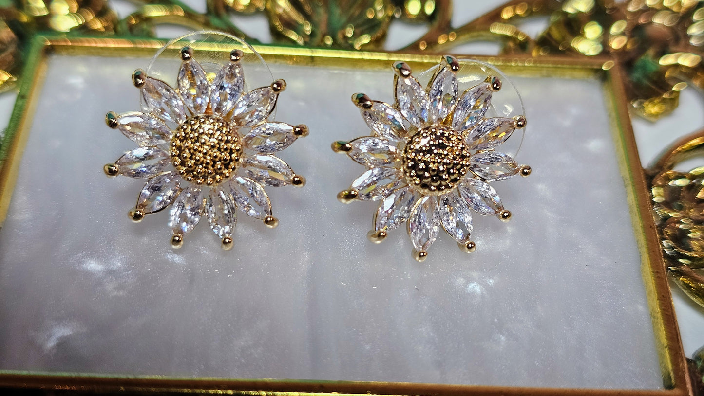 SUNFLOWER EARRRINGS