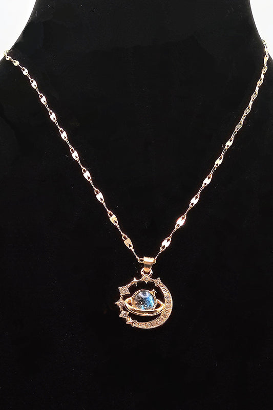 BLUE PLANET NECKLACE