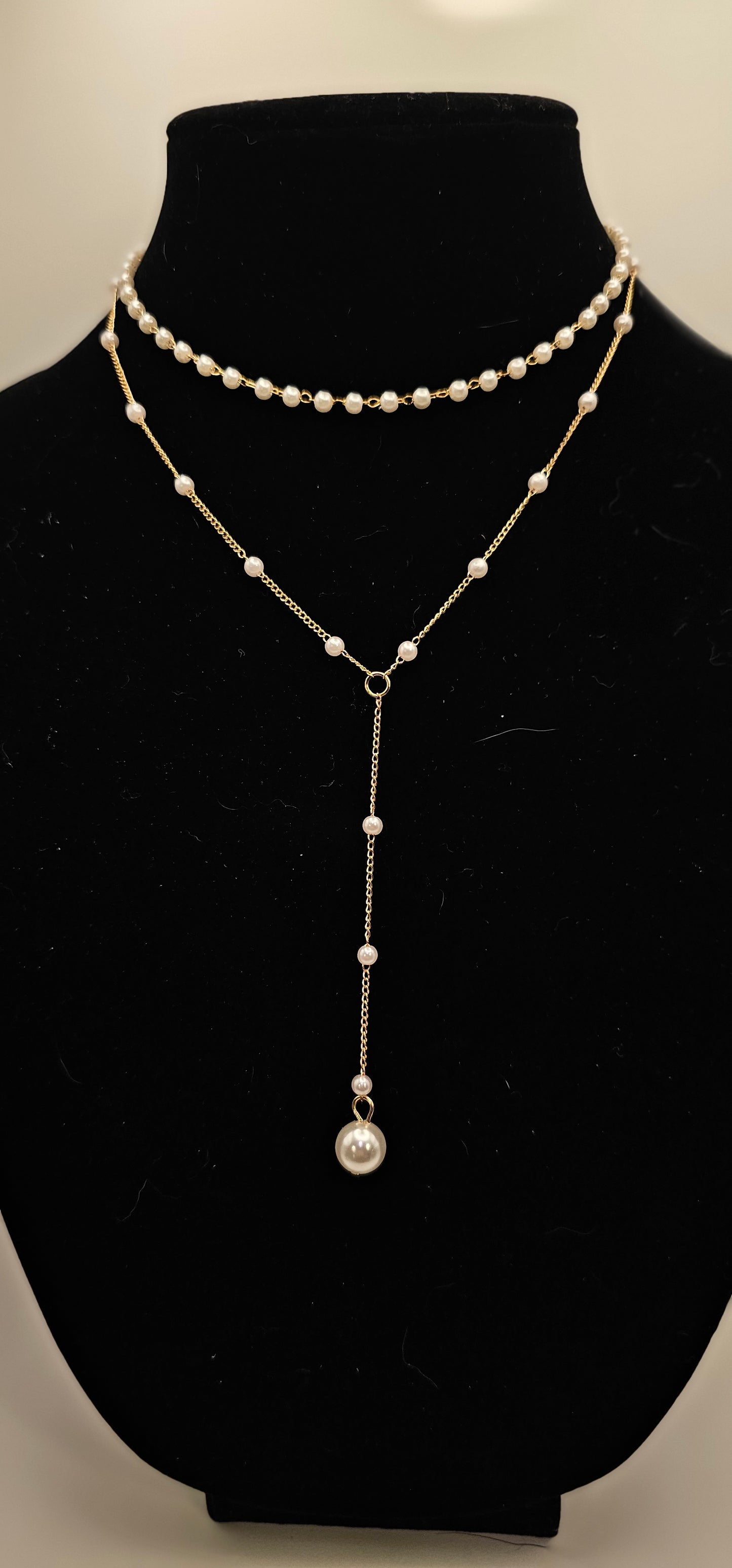 PEARL DROP NECKLACE
