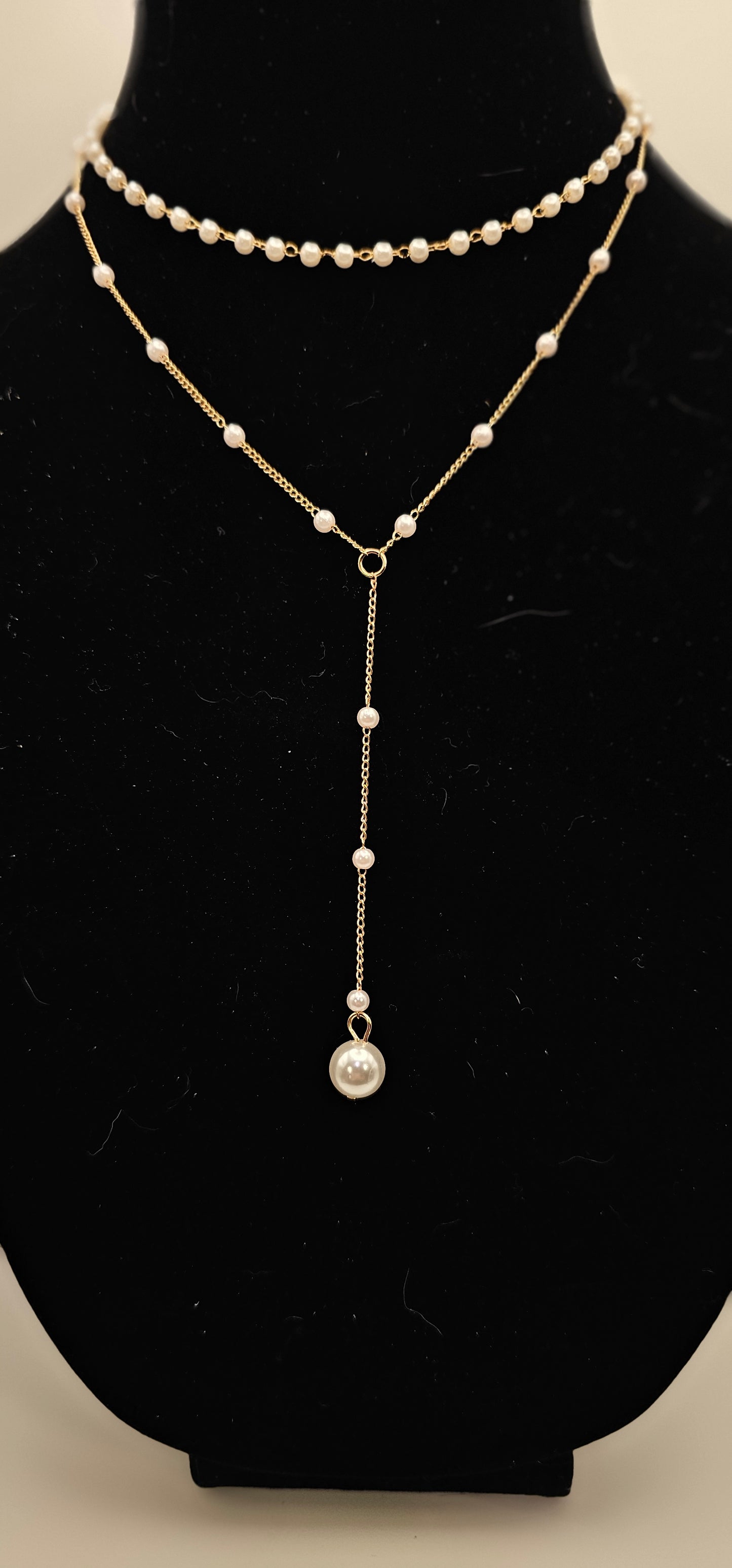 PEARL DROP NECKLACE