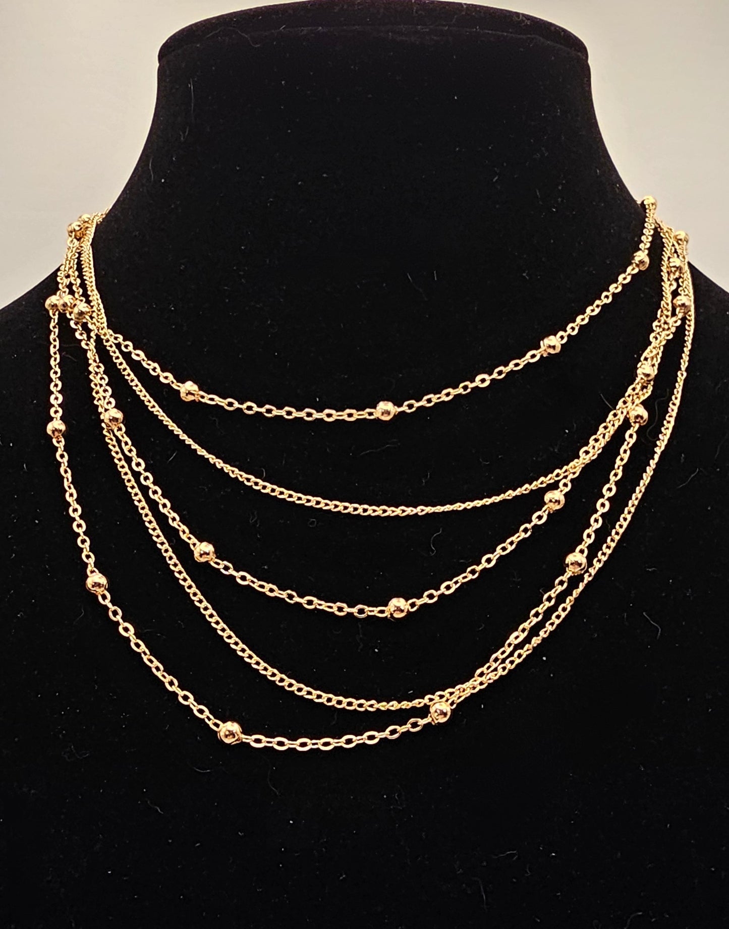 MULTI LAYER CHAIN NECKLACE