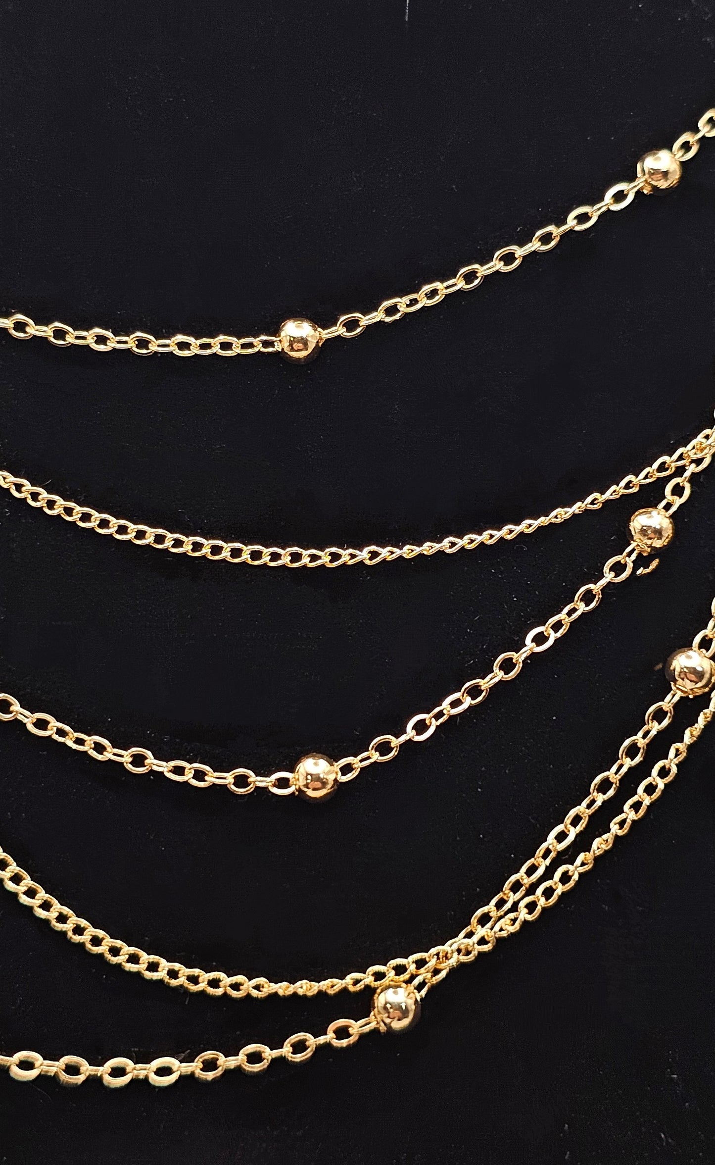MULTI LAYER CHAIN NECKLACE