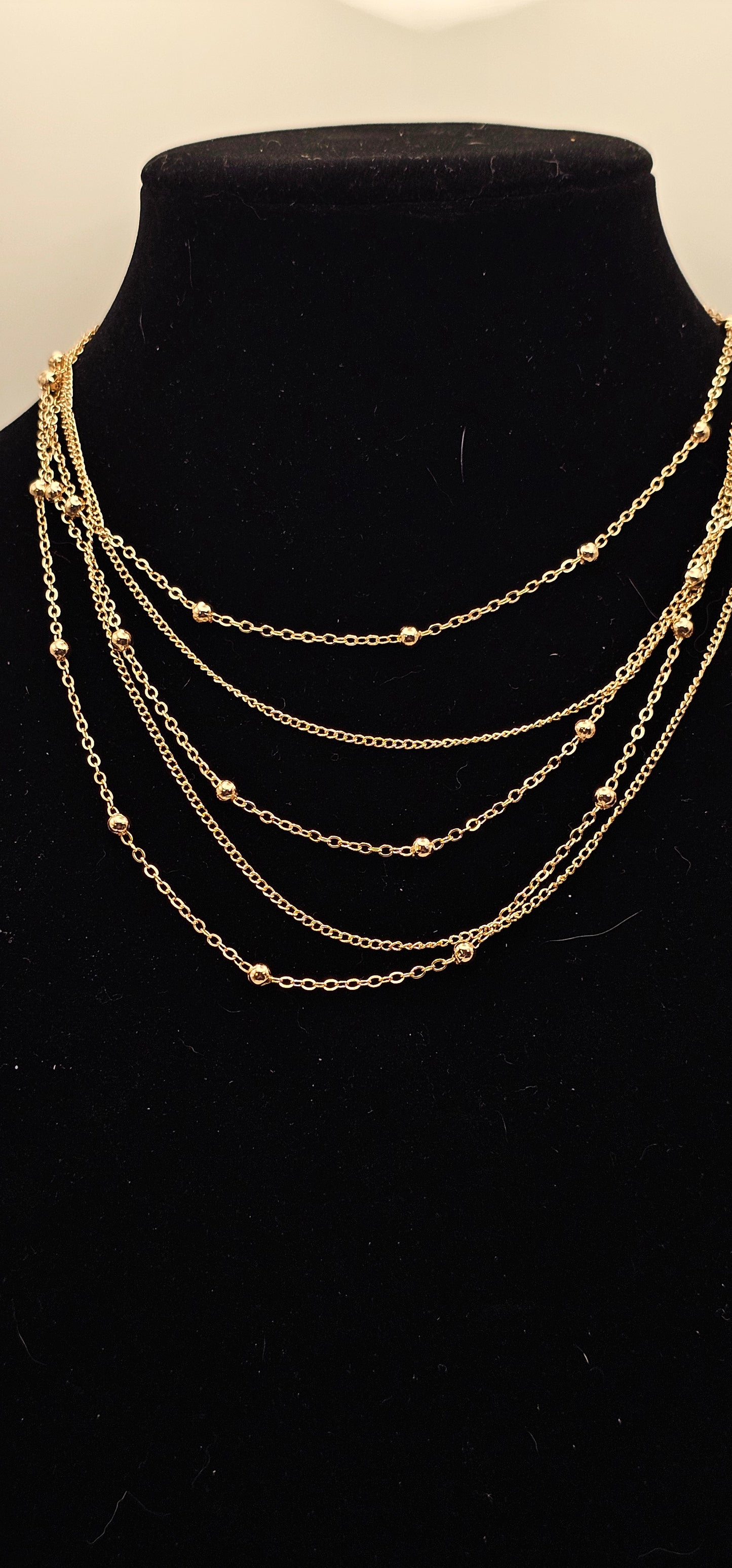 MULTI LAYER CHAIN NECKLACE