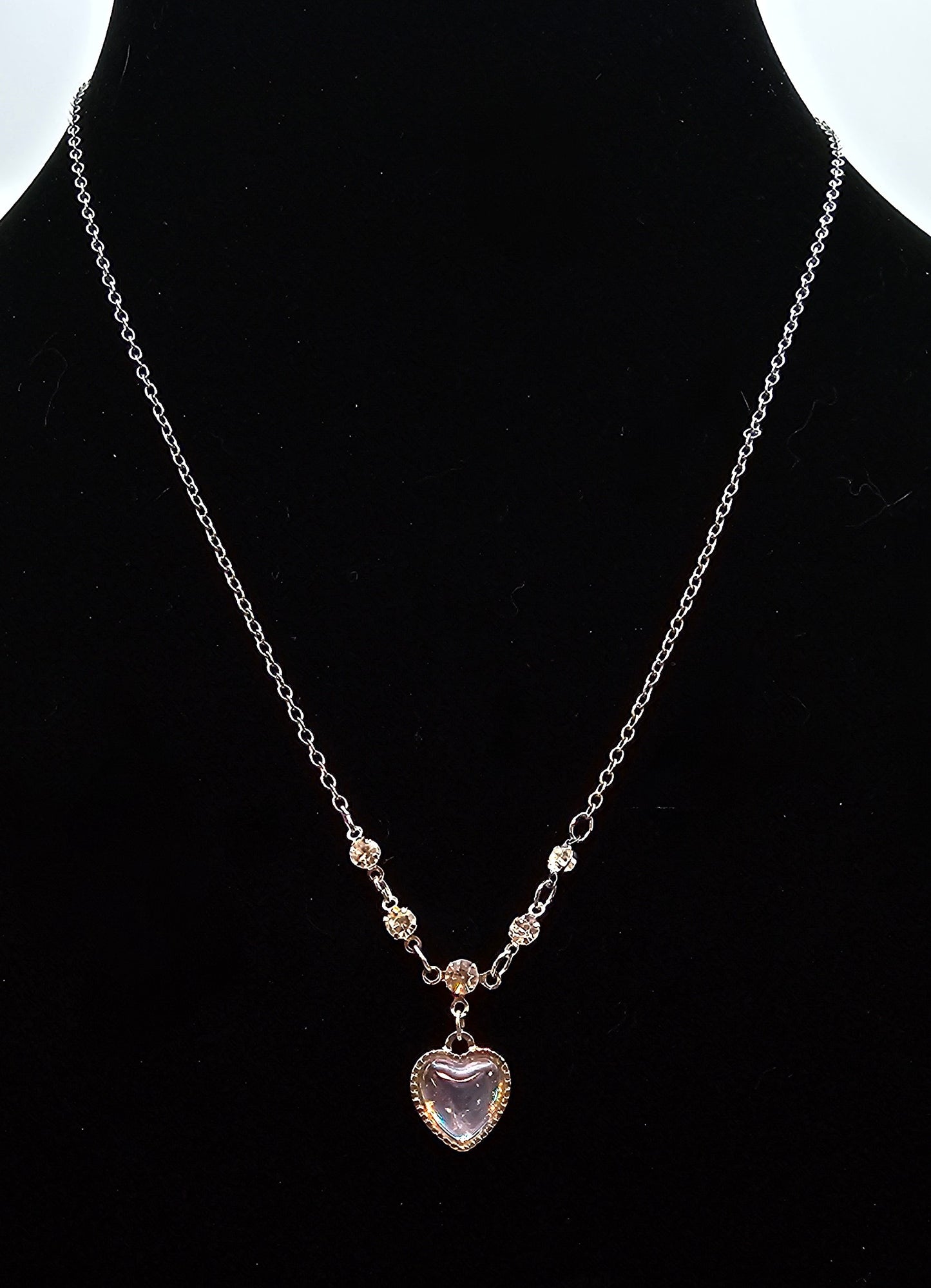MOON HEART NECKLACE