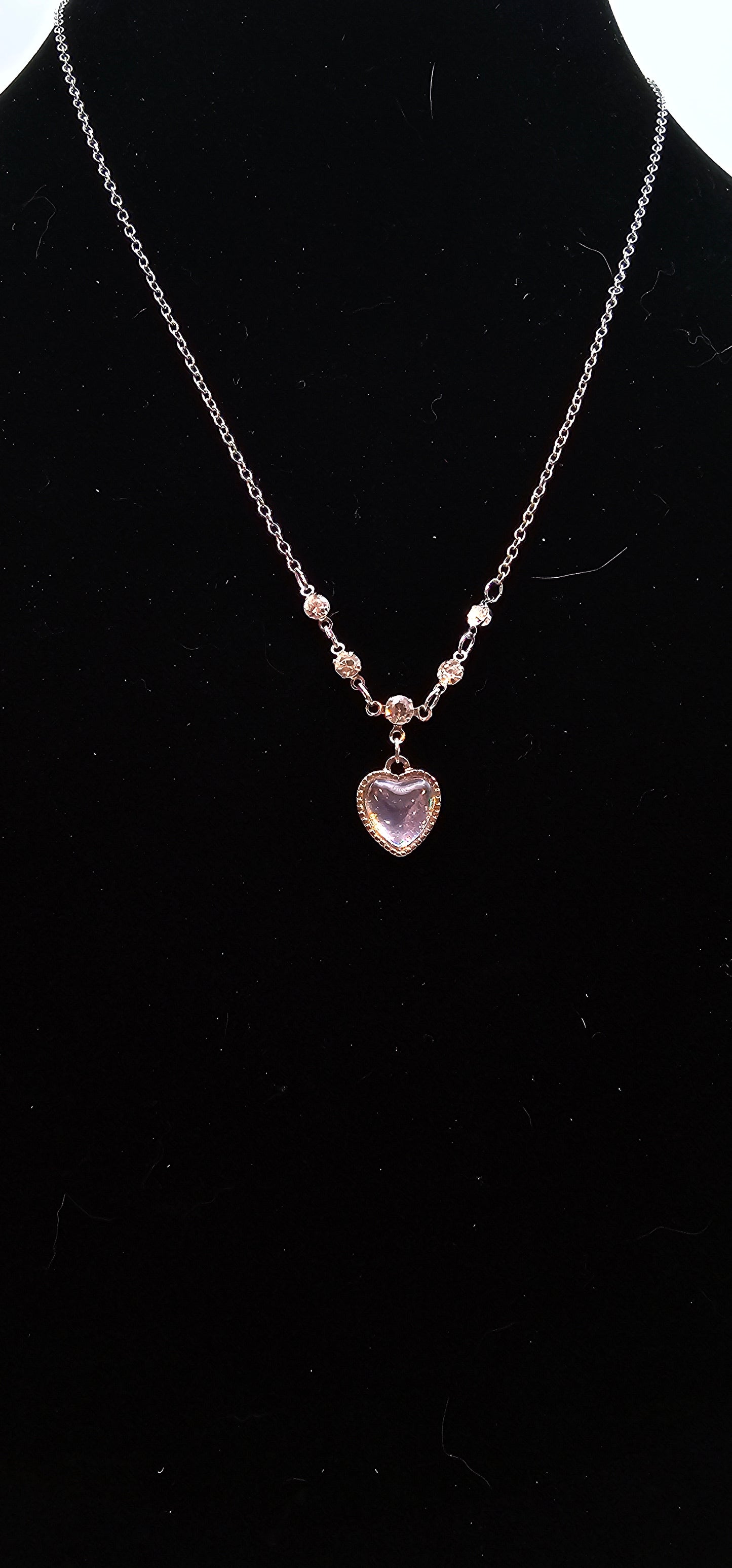 MOON HEART NECKLACE