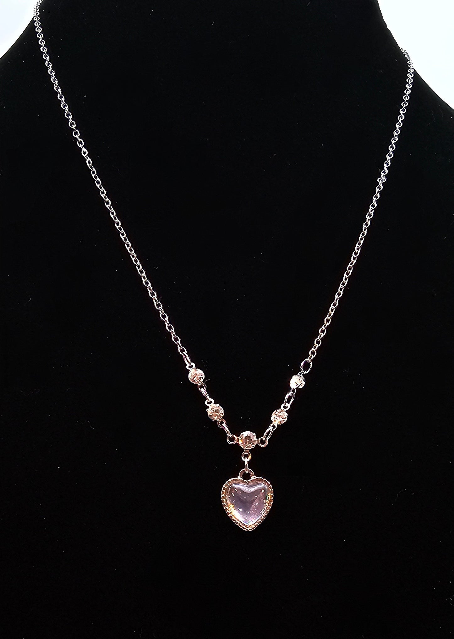 MOON HEART NECKLACE