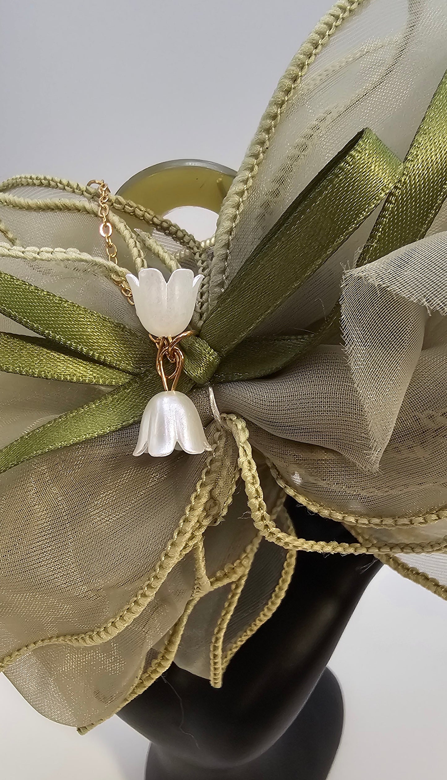 GREEN BOW HAIR CLAW