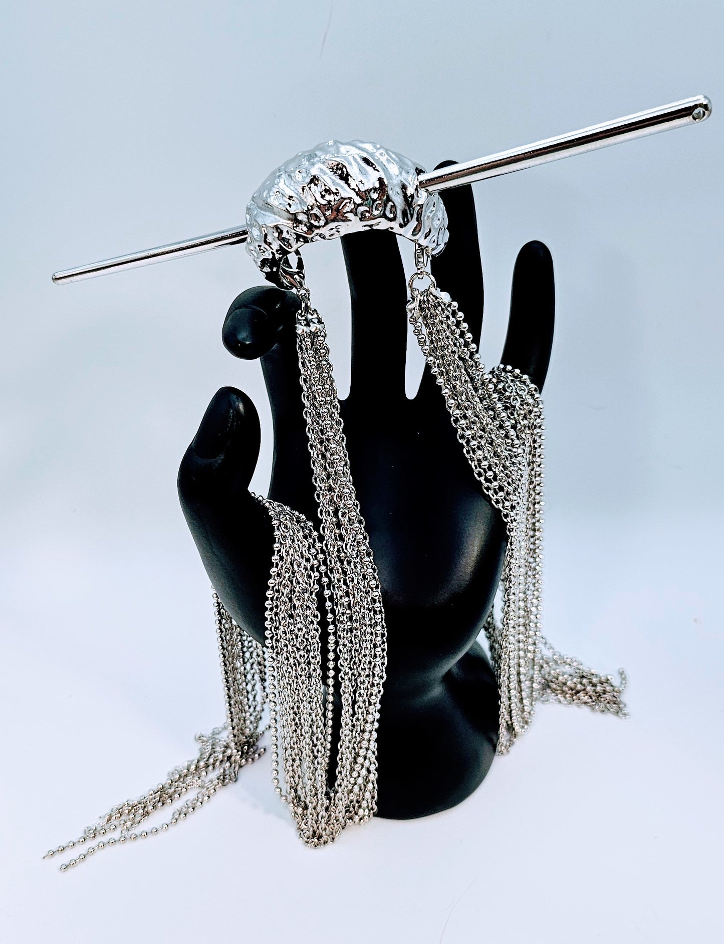 LONG CHAIN HAIR WRAP ACCESSORY
