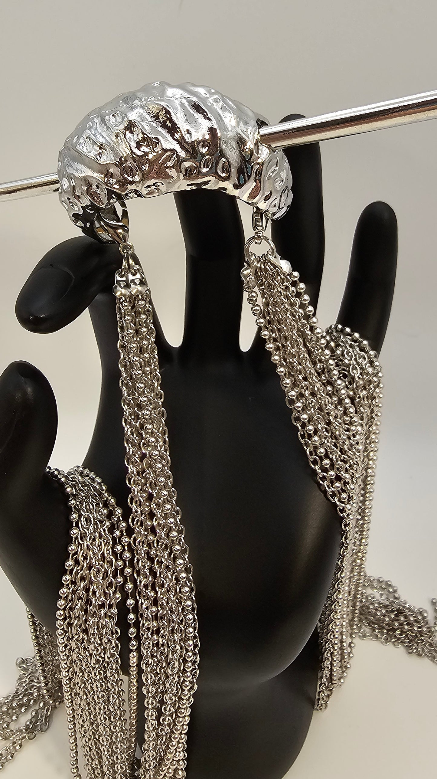 LONG CHAIN HAIR WRAP ACCESSORY