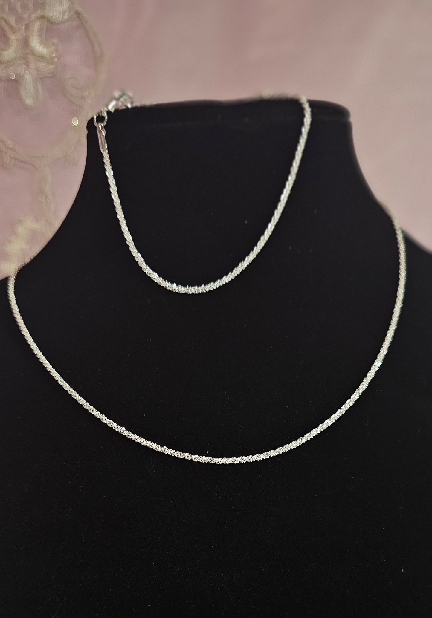 925 Sterling Bracelet and Necklace