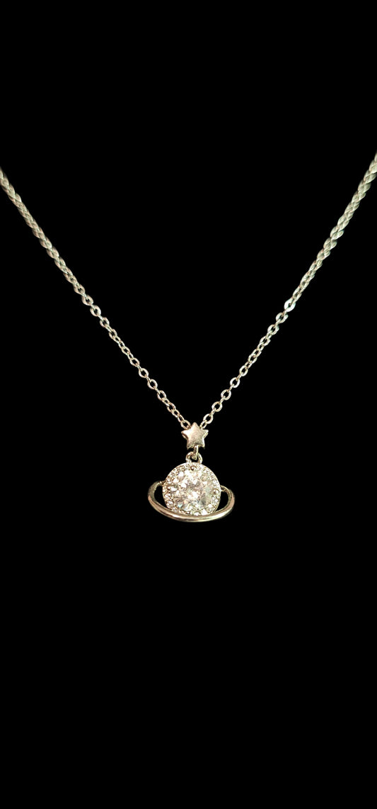 925 Sterling Sparkling Planet