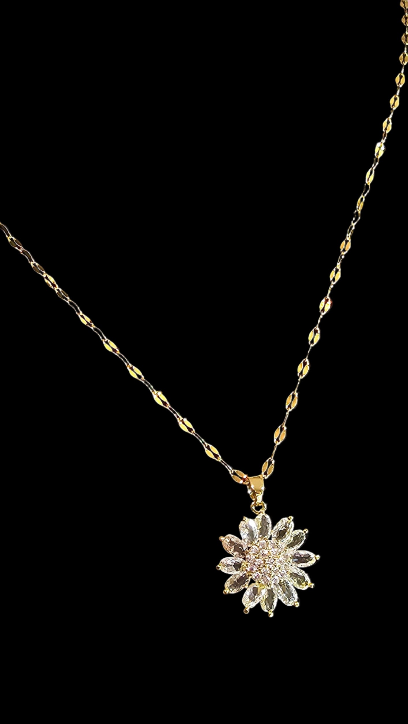 Daisy Flower Necklace