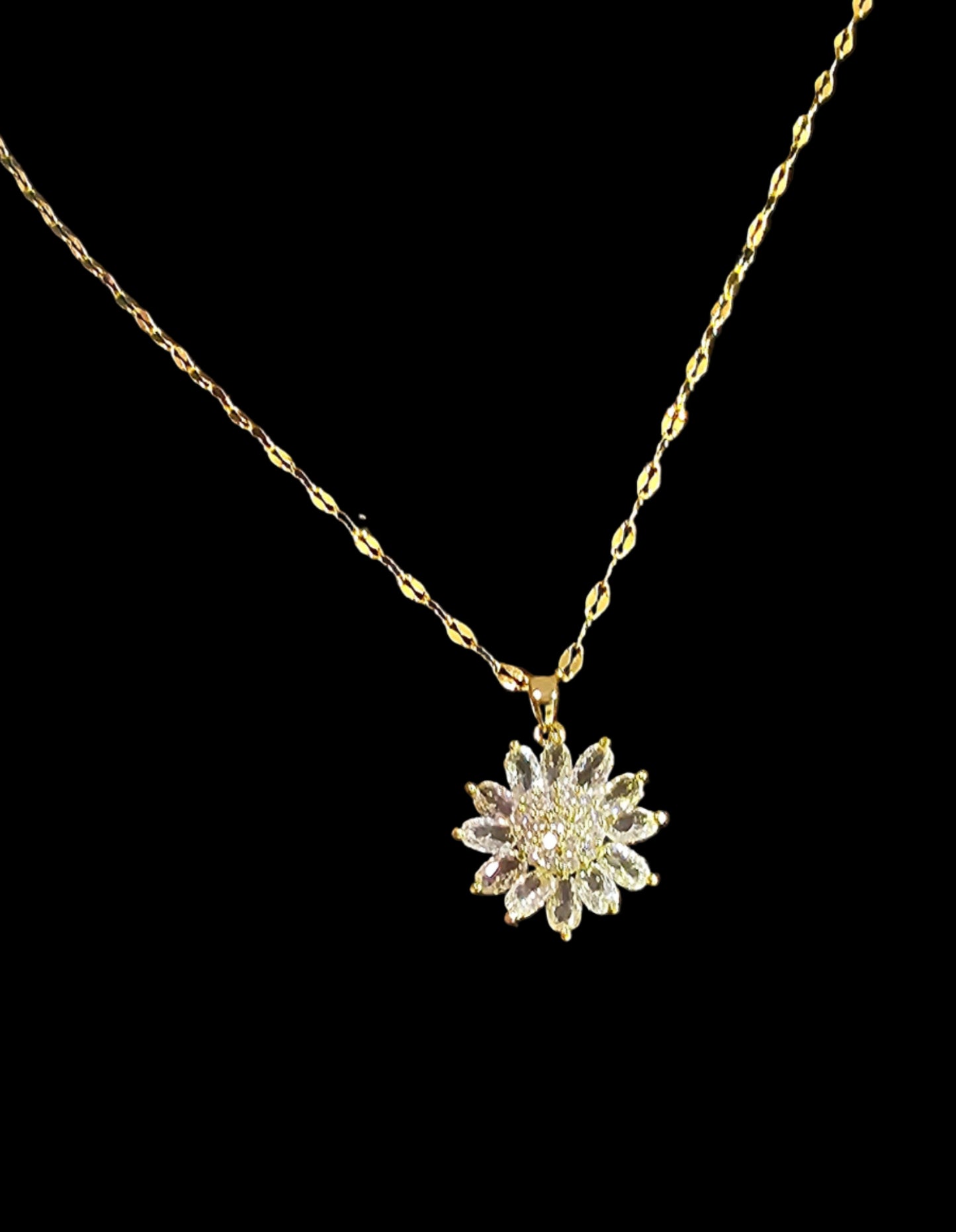 Daisy Flower Necklace