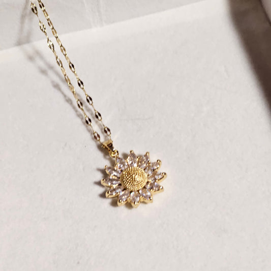 SUNFLOWER NECKLACE