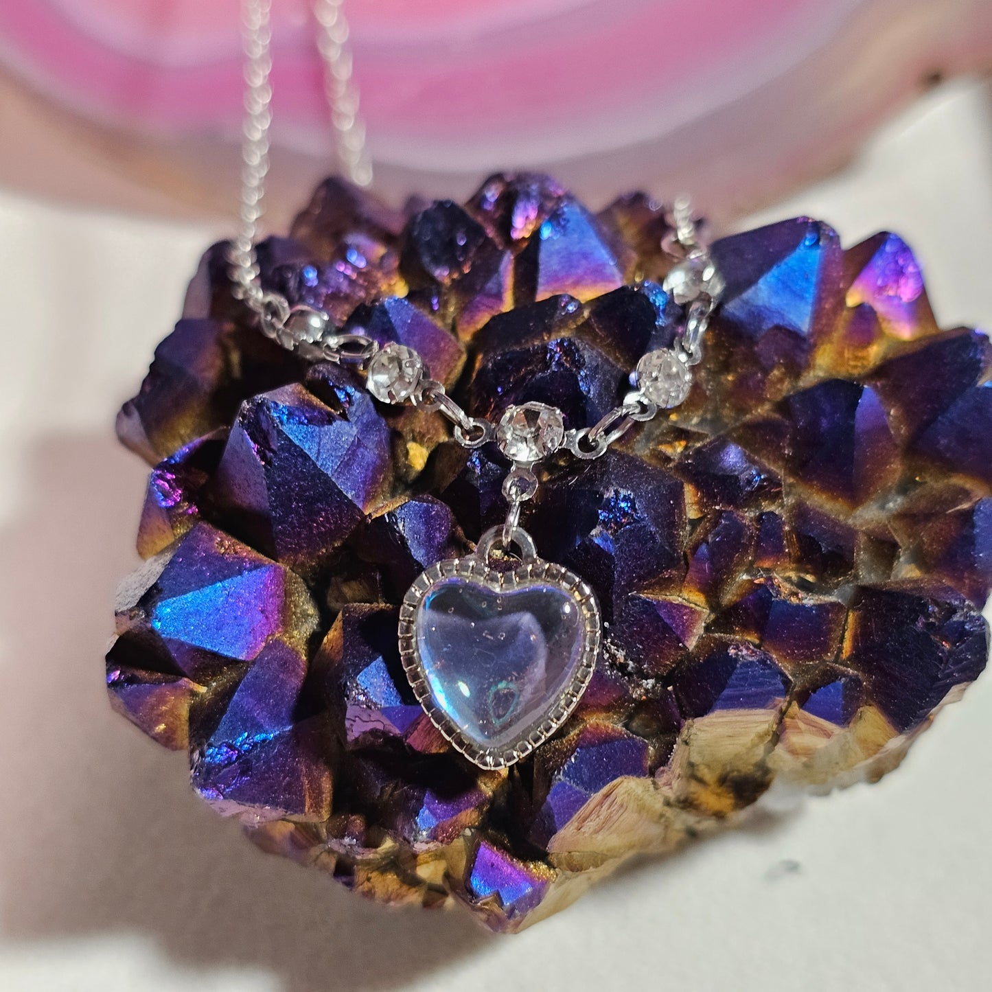 MOON HEART NECKLACE