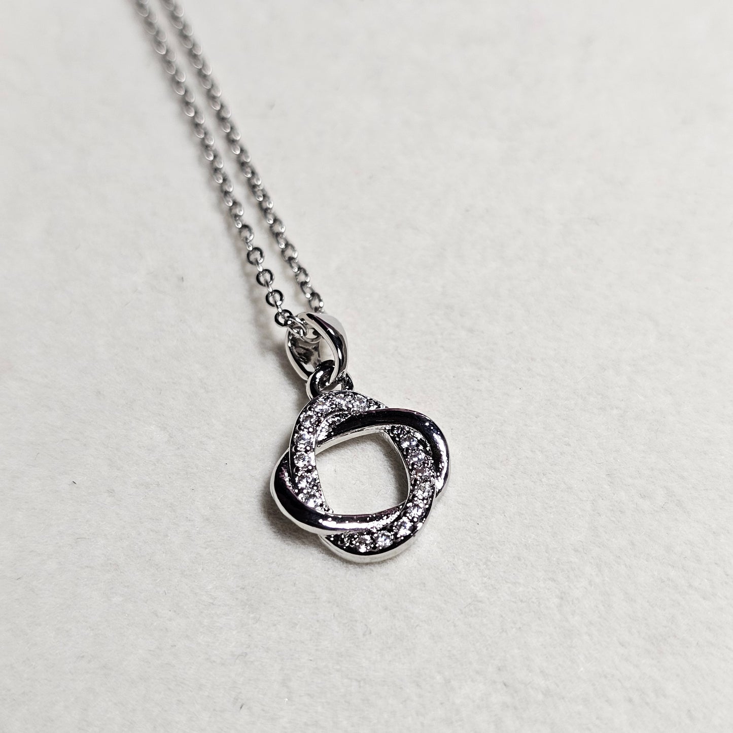 925 STERLING RINGS NECKLACE