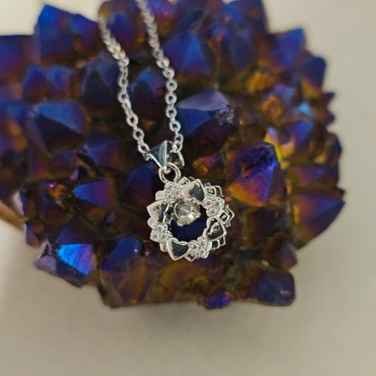 925 Sterling Circle of Hearts