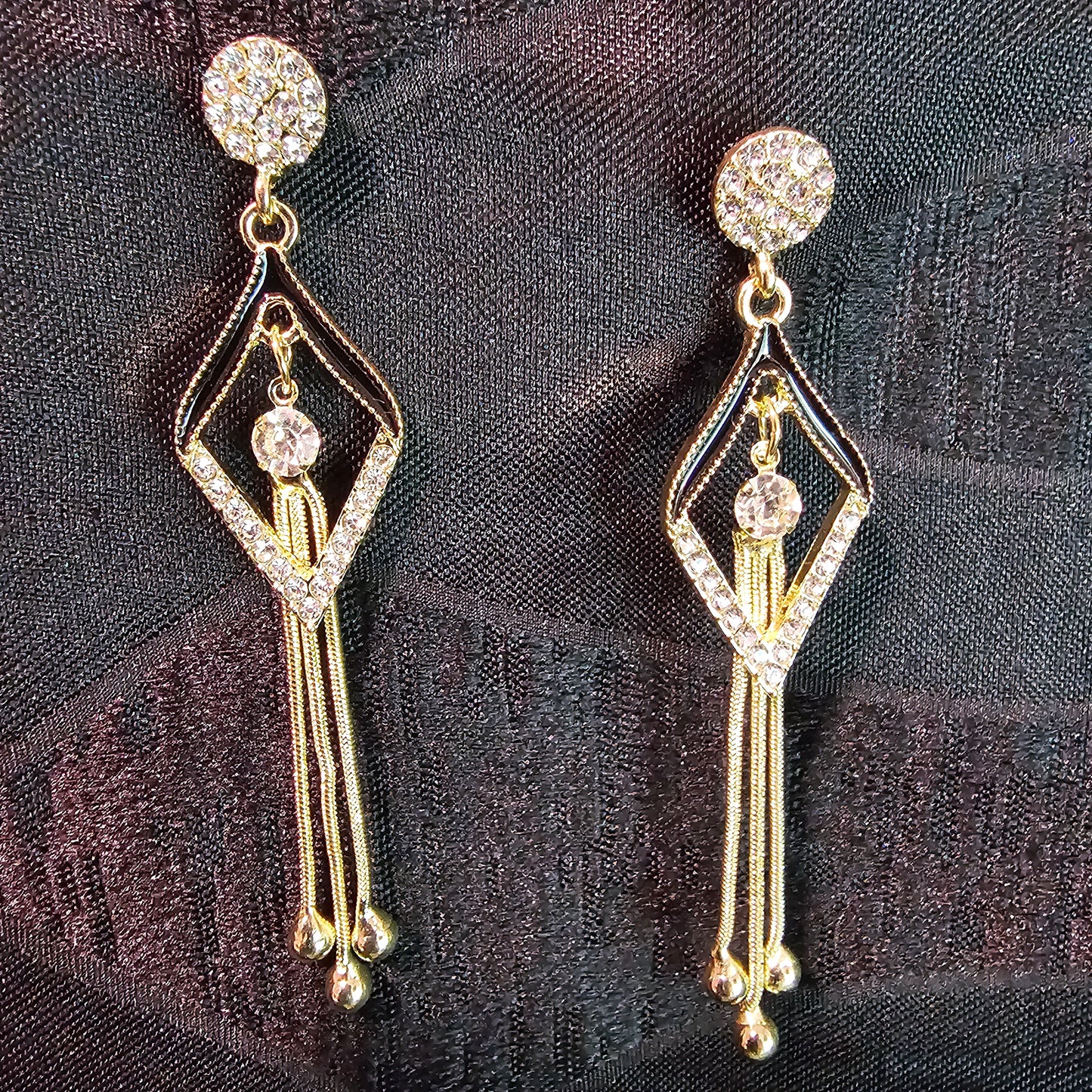 Geometric Dangle Earrings