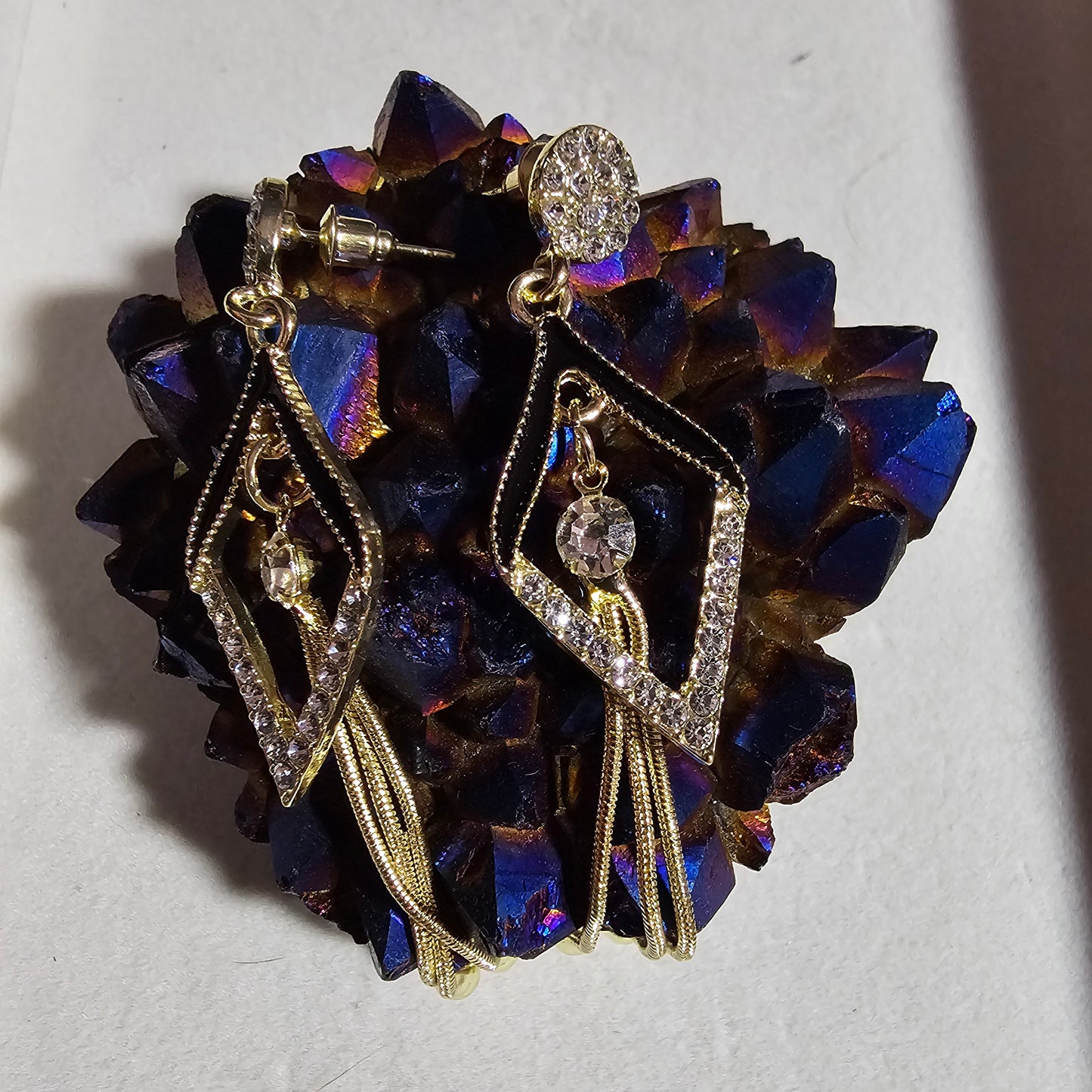 Geometric Dangle Earrings