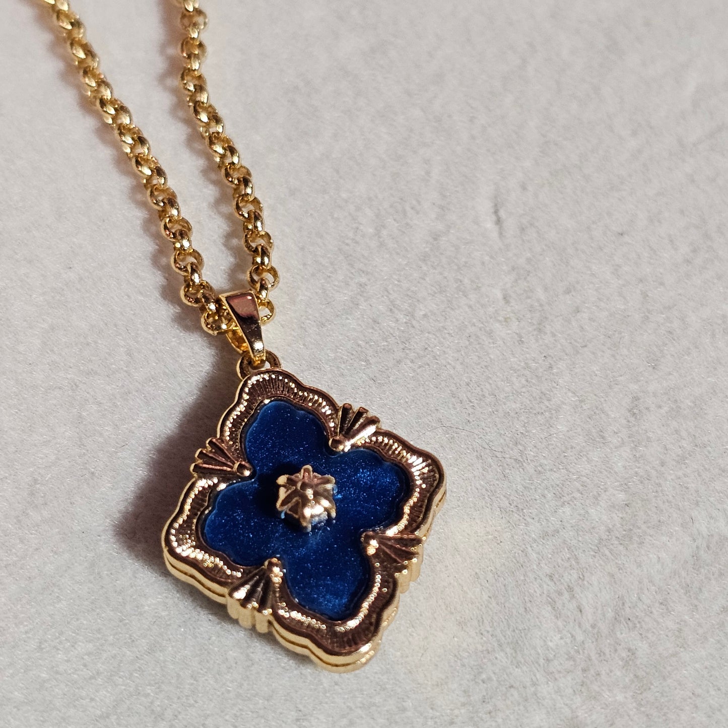 Four Leaf Cover Pendant