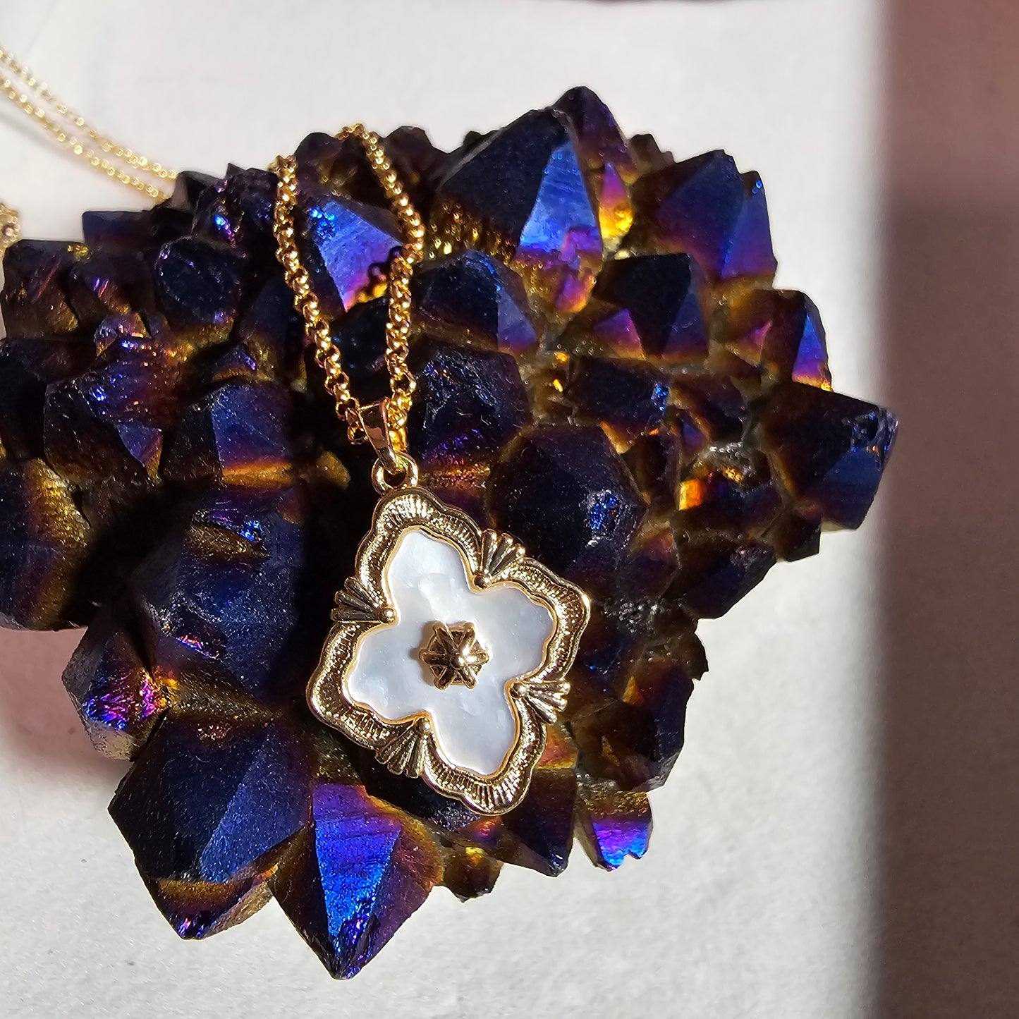 Four Leaf Cover Pendant