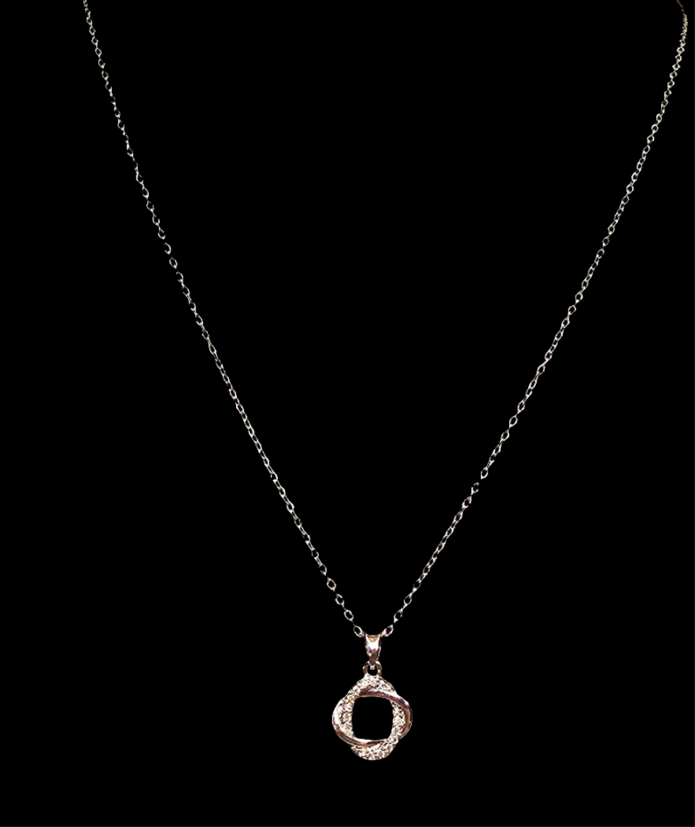 925 STERLING RINGS NECKLACE