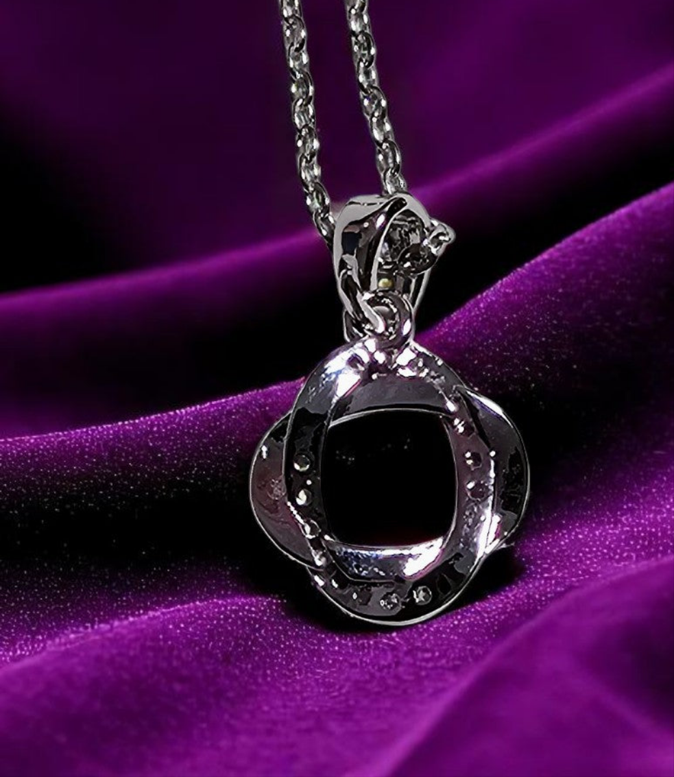 925 STERLING RINGS NECKLACE