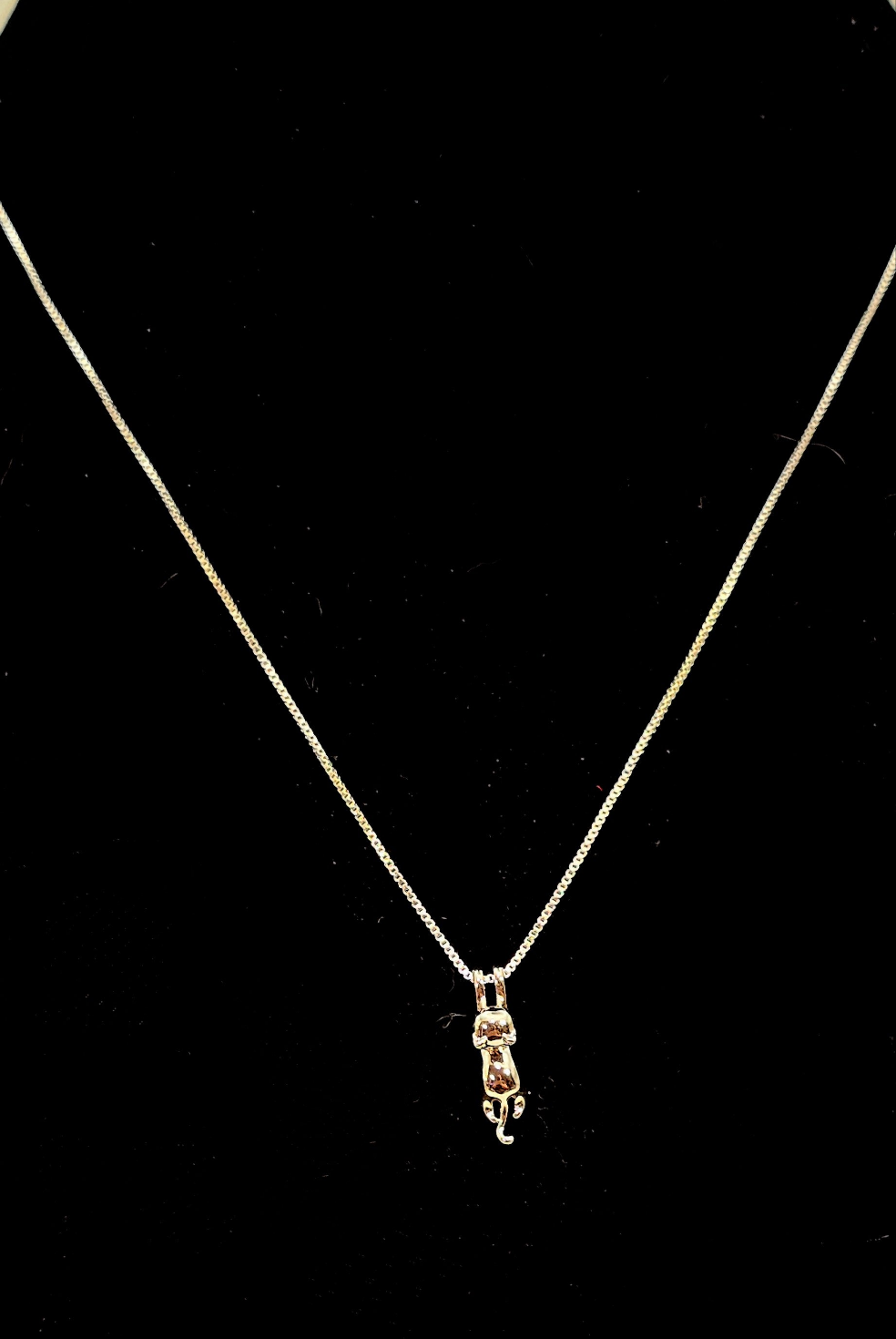 925 SILVER KITTY NECKLACE