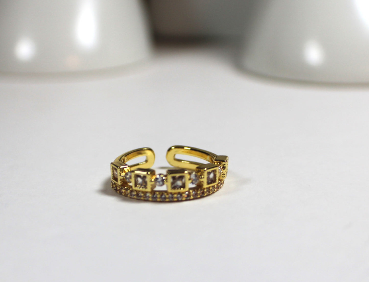 The Dazzle Bar Ring