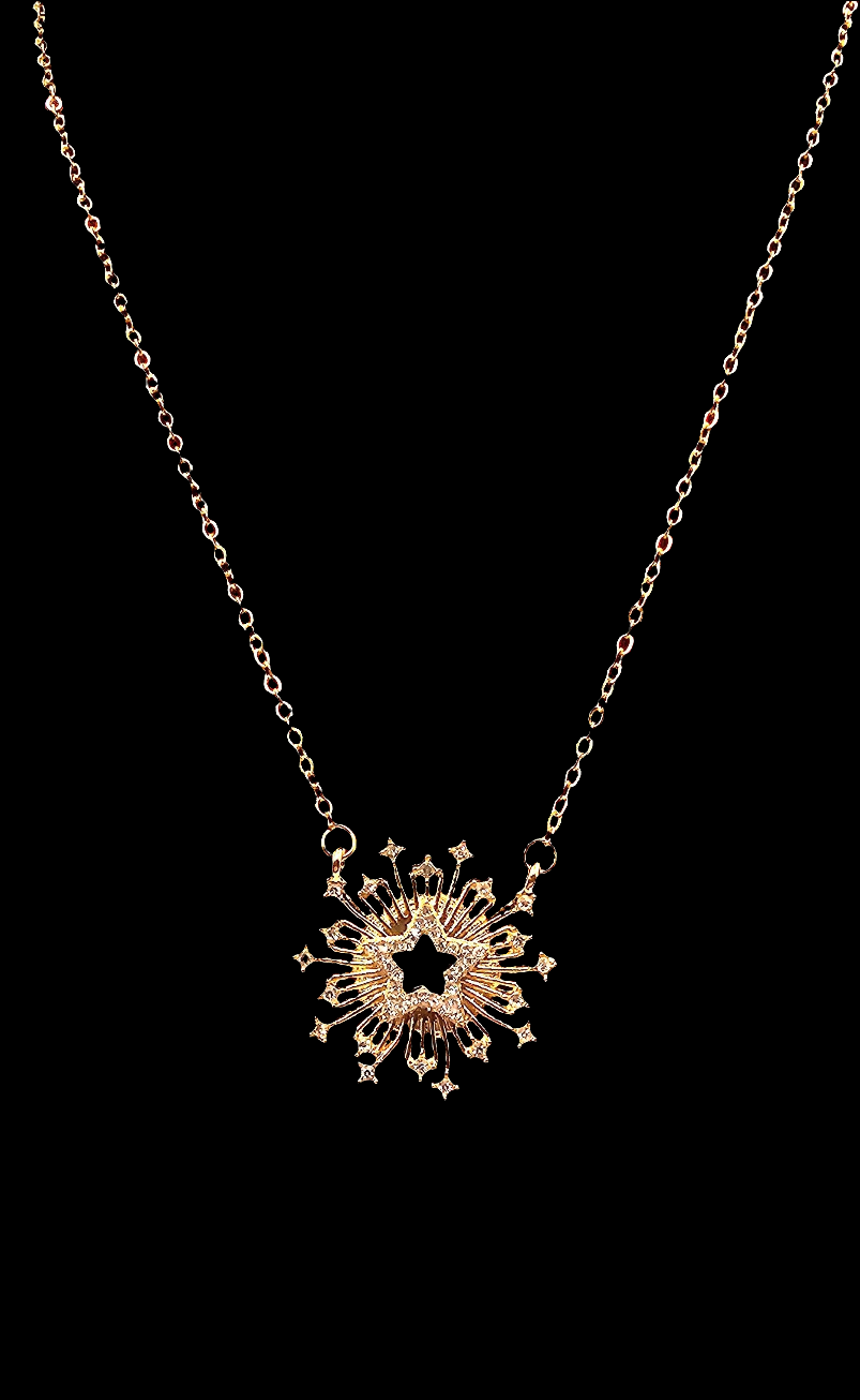 STAR BURST NECKLACE