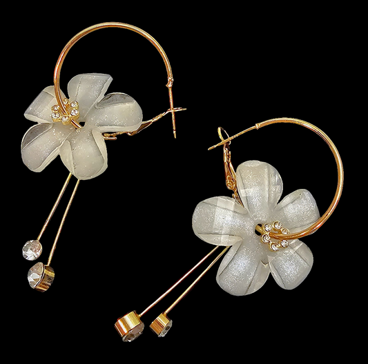 TROPICAL FLOWER EARRINGS