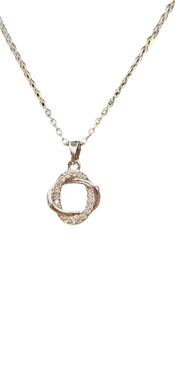 925 STERLING RINGS NECKLACE