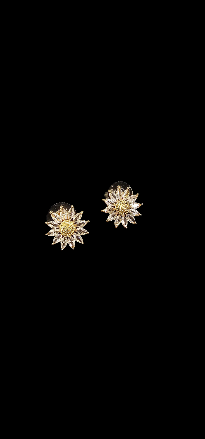 SUNFLOWER EARRRINGS