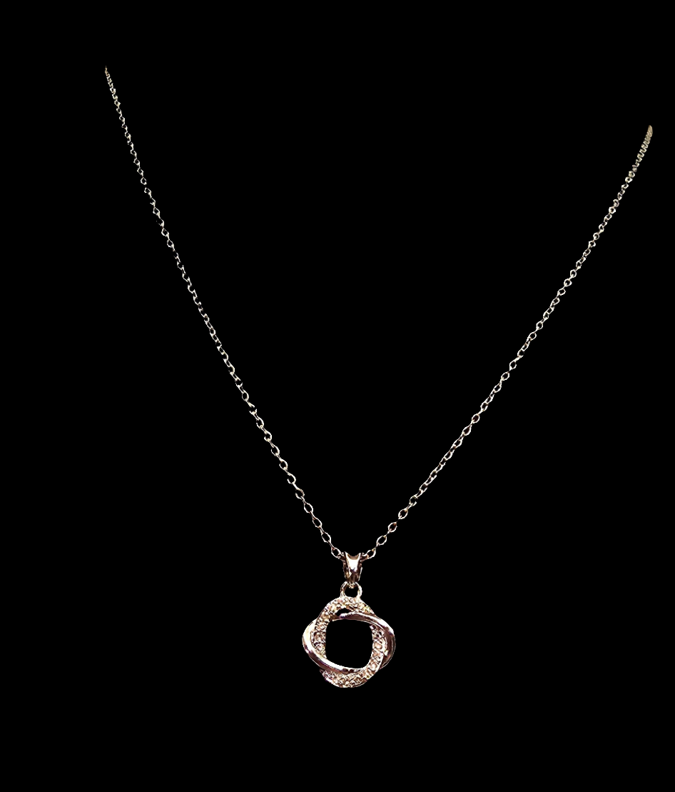 925 STERLING RINGS NECKLACE