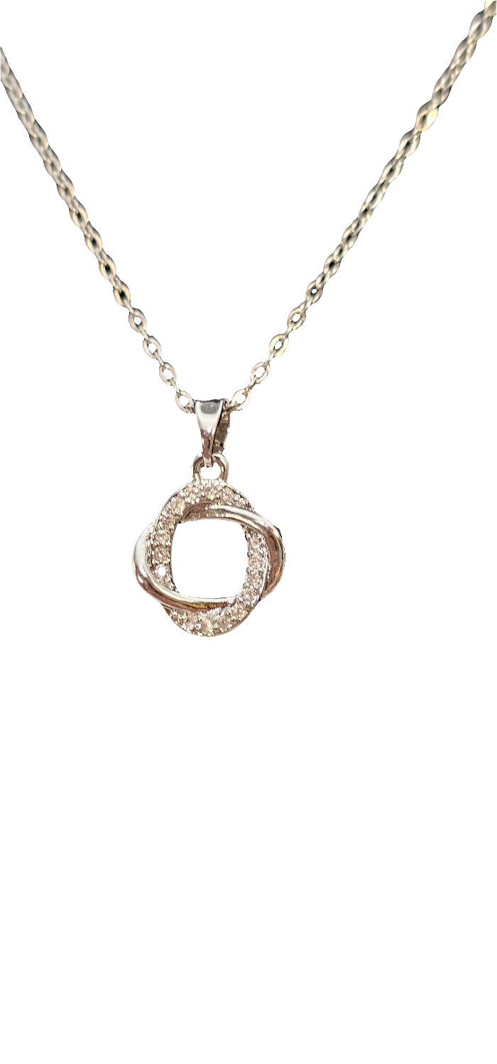 925 STERLING RINGS NECKLACE