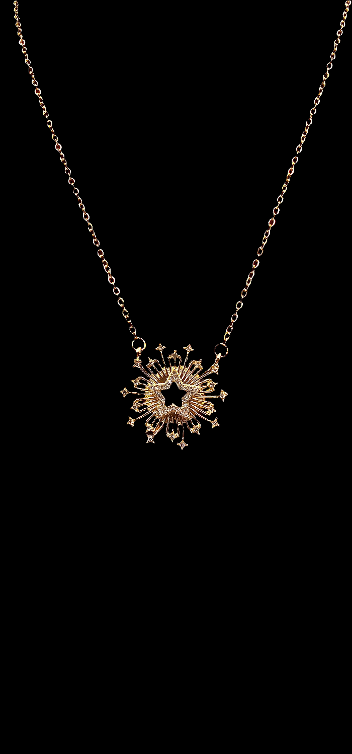 STAR BURST NECKLACE