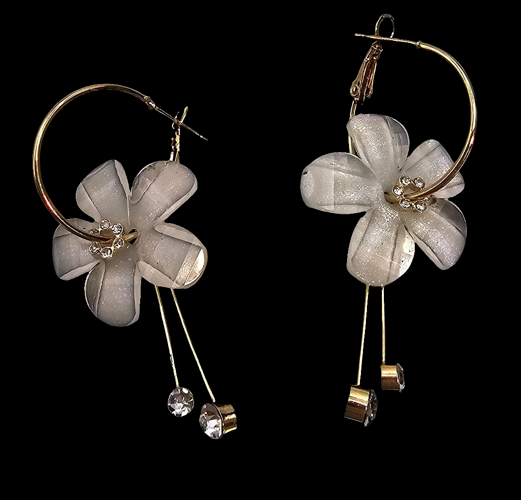 TROPICAL FLOWER EARRINGS