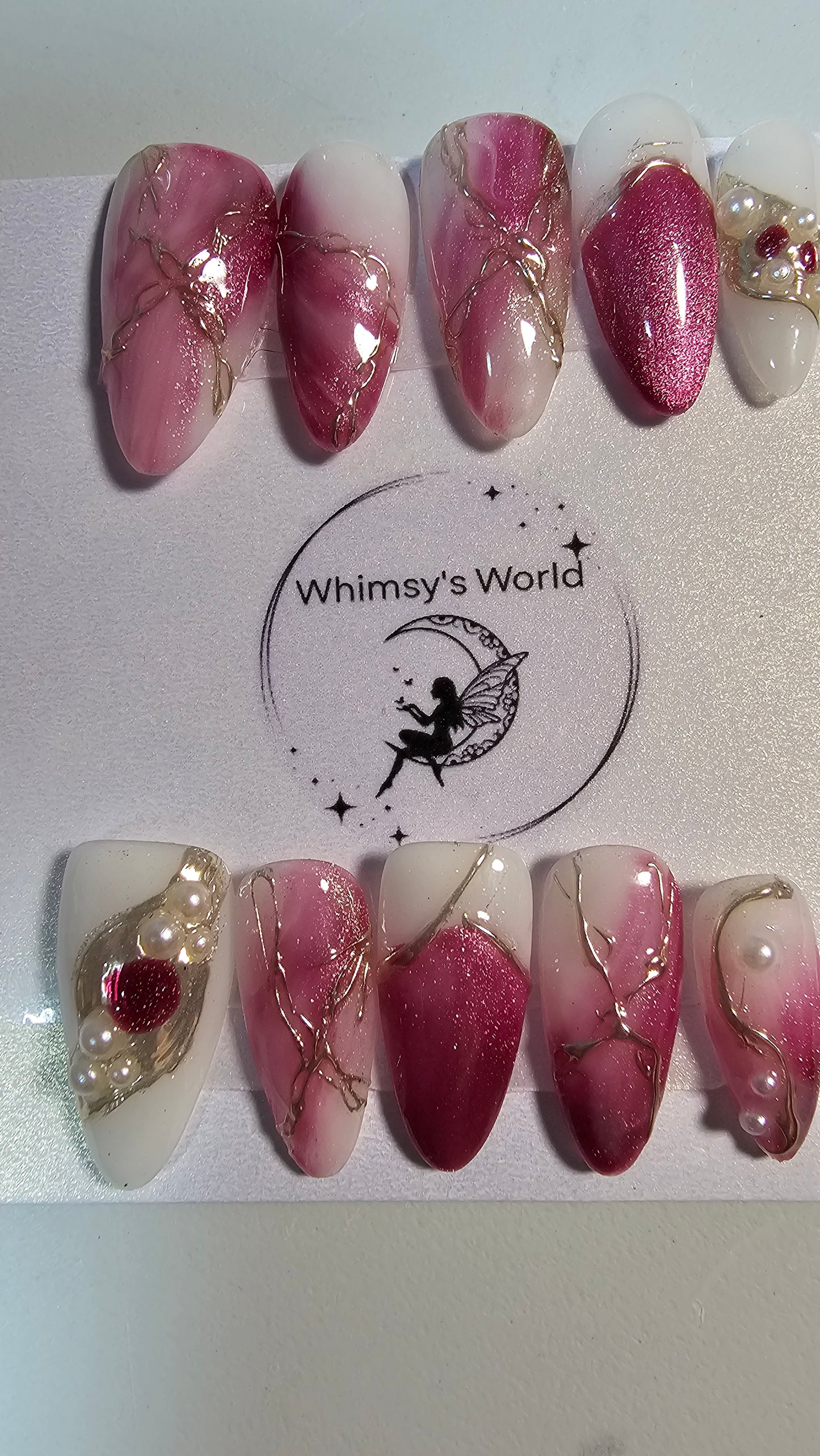 APHRODITE PINK - PRESS ON NAILS