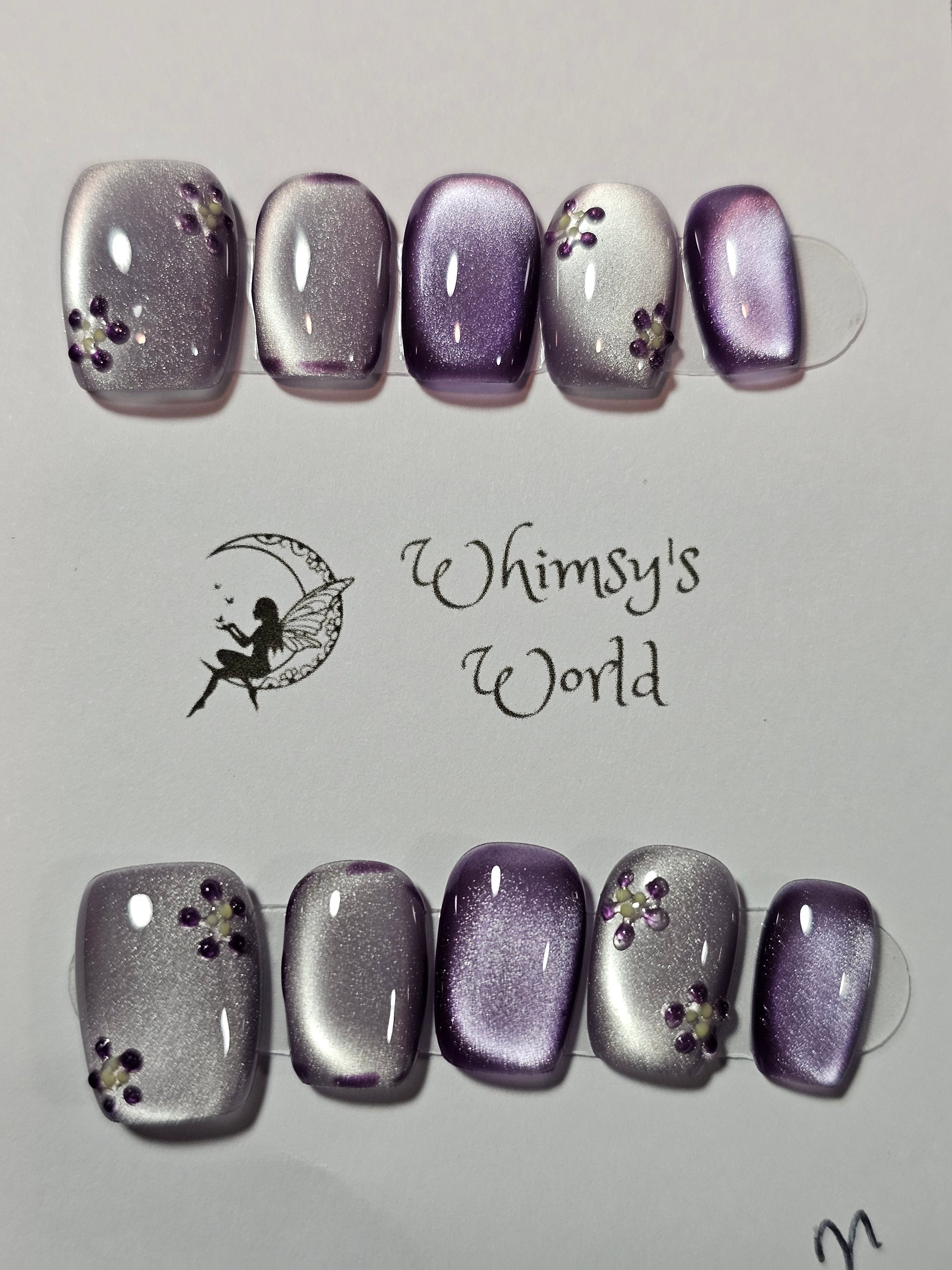 Lavender Cats Eye - Whimsy's World LLC